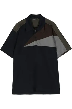 Kolor Playera tipo polo con diseño color block