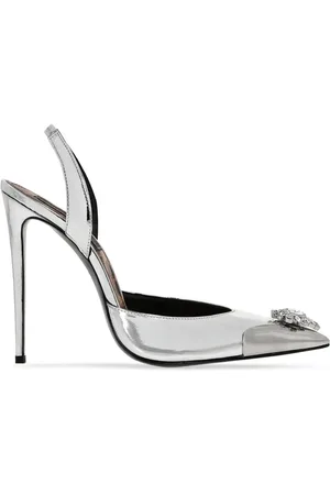 Philipp Plein Zapatillas con tira trasera y detalles de cristal