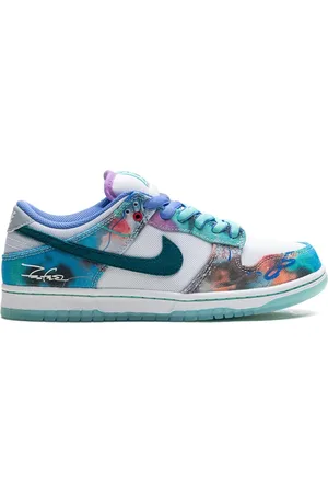Nike Tenis SB Dunk Low "Bleached Aqua" de x Futura Laboratories