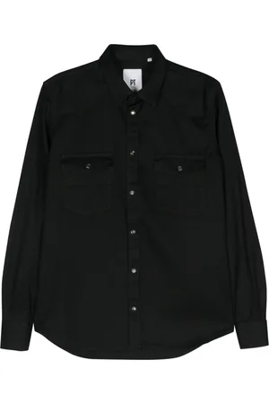 PT Torino Camisa de mezclilla estilo Western