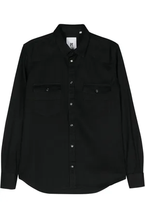 PT Torino Camisa de mezclilla estilo Western