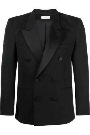 Saint Laurent Blazer de vestir con doble botonadura