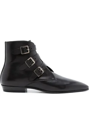 Saint Laurent Botas Goth con hebilla
