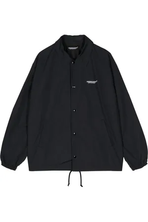UNDERCOVER Chamarra bomber con logo estampado