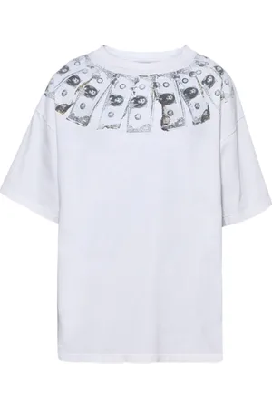SAINT MXXXXXX Playera con dinero estampado