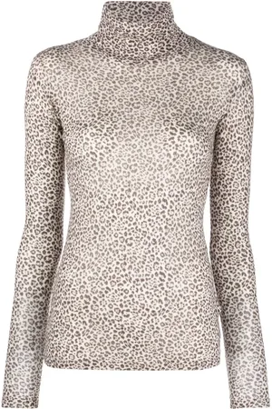 Saint Laurent Suéter con cuello de tortuga