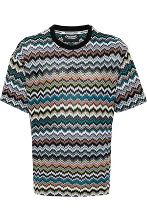 Missoni Playera con diseño entretejido en zigzag