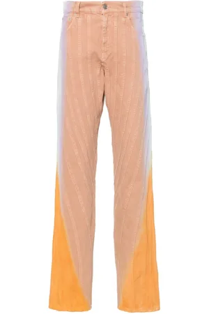 MUGLER Jeans estilo baggy con efecto degradado