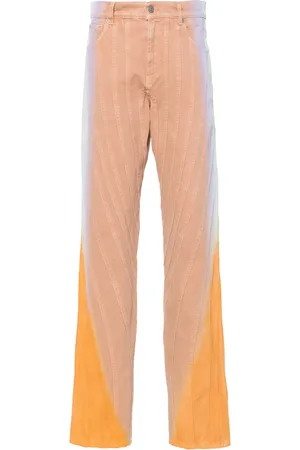 MUGLER Jeans estilo baggy con efecto degradado