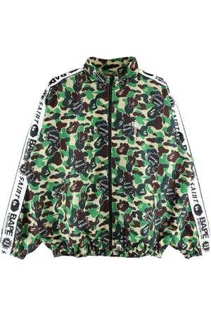 SAINT MXXXXXX Chamarra bomber con estampado militar