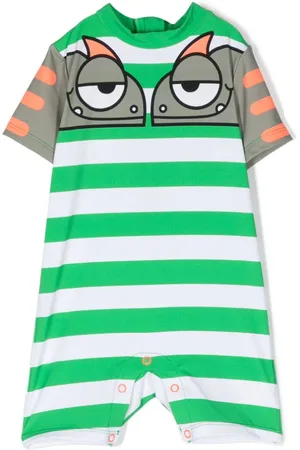 Stella McCartney Traje de baño con caricatura estampada