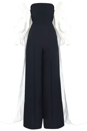 GRETA CONSTANTINE Jumpsuit con diseño de dos tonos
