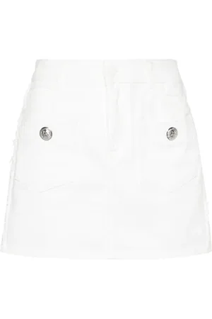 Zadig & Voltaire Falda corta de mezclilla Joa