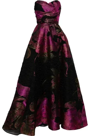 Amsale Vestido de fiesta strapless