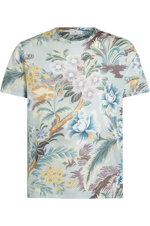 Etro Playera con estampado floral