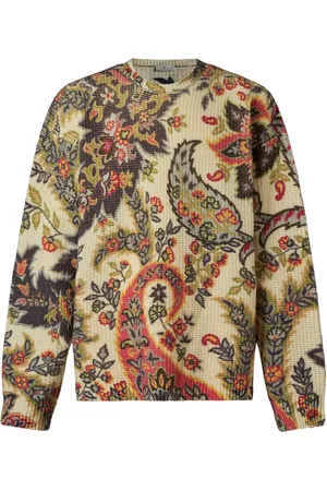 Etro Suéter tejido en intarsia