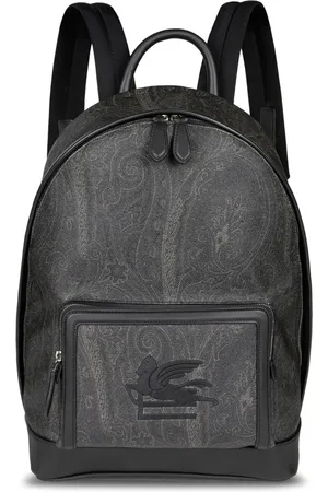 Etro Mochila con motivo de cachemira en jacquard