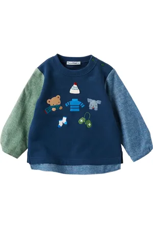 Familiar Sudadera con diseño bordado