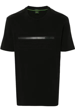 HUGO BOSS Playera con logo en relieve