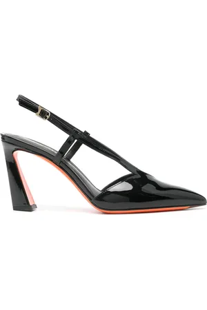 santoni Zapatillas con tira trasera y tacón de 90mm