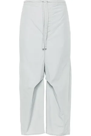 LEMAIRE Pantalones cortos con cordones en la pretina