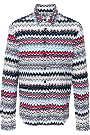 Missoni Camisa de tejido chevron