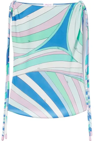 Puccini Top con estampado Iride