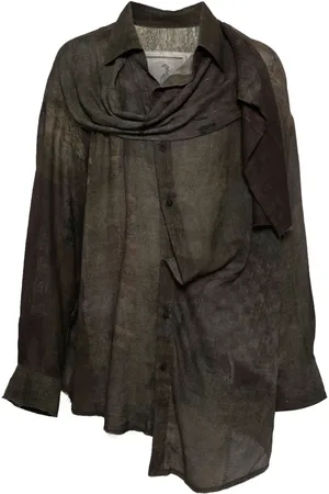 ZIGGY CHEN Camisa larga deconstruida