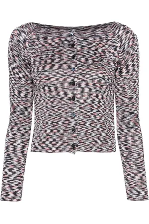Missoni Cárdigan tejido con cuello ancho