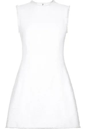 Dolce & Gabbana Vestido corto de tweed sin mangas