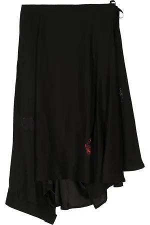YOHJI YAMAMOTO Falda de seda