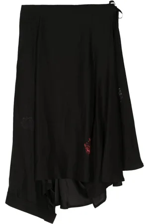 YOHJI YAMAMOTO Falda de seda
