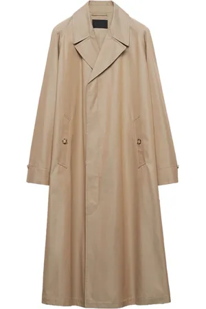 Prada Gabardina con logo triangular