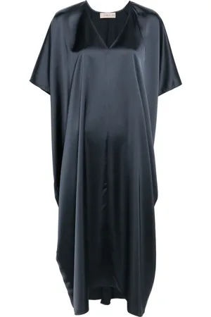 BLANCA Vestido estilo caftán con cuello en V
