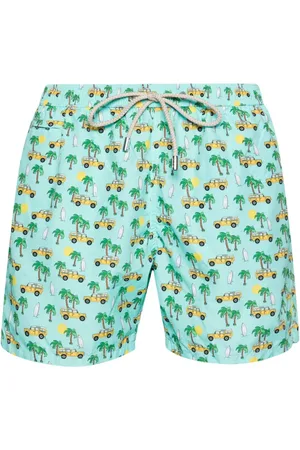 MC2 SAINT BARTH Shorts de playa Lighting Micro