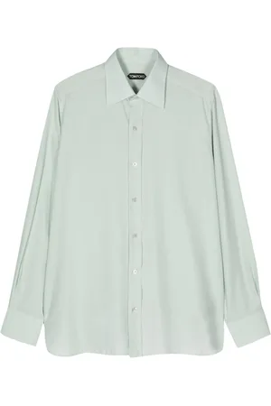 Tom Ford Camisa de seda manga larga