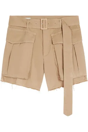 DRIES VAN NOTEN Shorts cargo con diseño corto