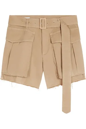 DRIES VAN NOTEN Shorts cargo con diseño corto