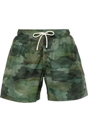 Palm Angels Shorts de playa con estampado Seasonal Camo