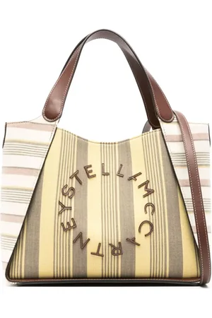 Stella McCartney Tote con motivo de rayas