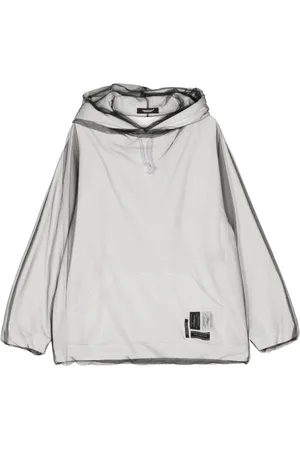 UNDERCOVER Hoodie con capa de malla
