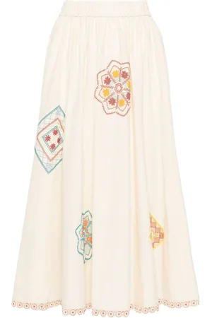 ZIMMERMANN Falda midi Ottie