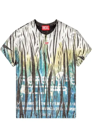 Diesel Playera T-Uncutie-Long-Foil