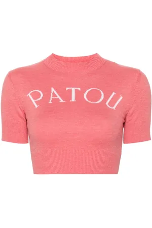 Patou Top tejido de intarsia