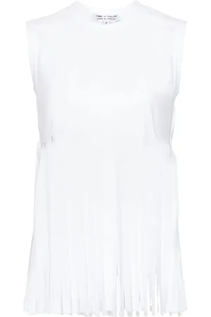 Comme des Garçons Camiseta con flecos