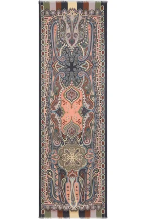 Etro Mascada con estampado de cachemira