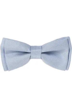 Paul Smith Corbata de moño de seda con estampado de lunares