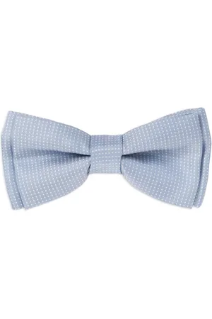 Paul Smith Corbata de moño de seda con estampado de lunares