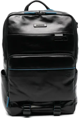 Piquadro Mochila con placa del logo