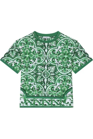 Dolce & Gabbana Playera con estampado Mayólica